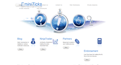 Desktop Screenshot of 2011eminiticks.artisteer.net
