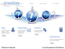 Tablet Screenshot of 2011eminiticks.artisteer.net